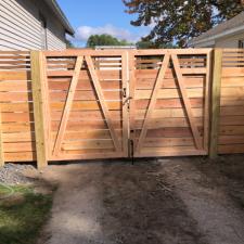 Cedar fence troy 3