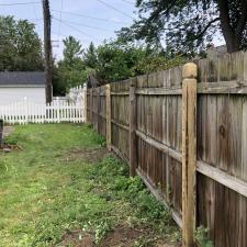 Fence Post Replacement with Custom Lantern Tops