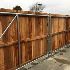 Rochester hills fencing company dumpster gates 1
