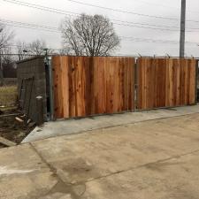 Rochester hills fencing company dumpster gates 3