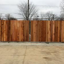 Rochester hills fencing company dumpster gates 4