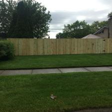 Sterling Heights Dog-Ear Fence with Gate