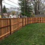 Wood fence 025
