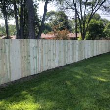 Wood privacy fence in royal oak mi 003