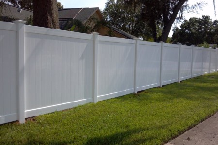 Vinyl fence 3