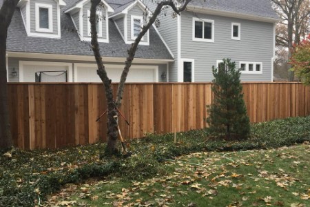 Wood fence 9